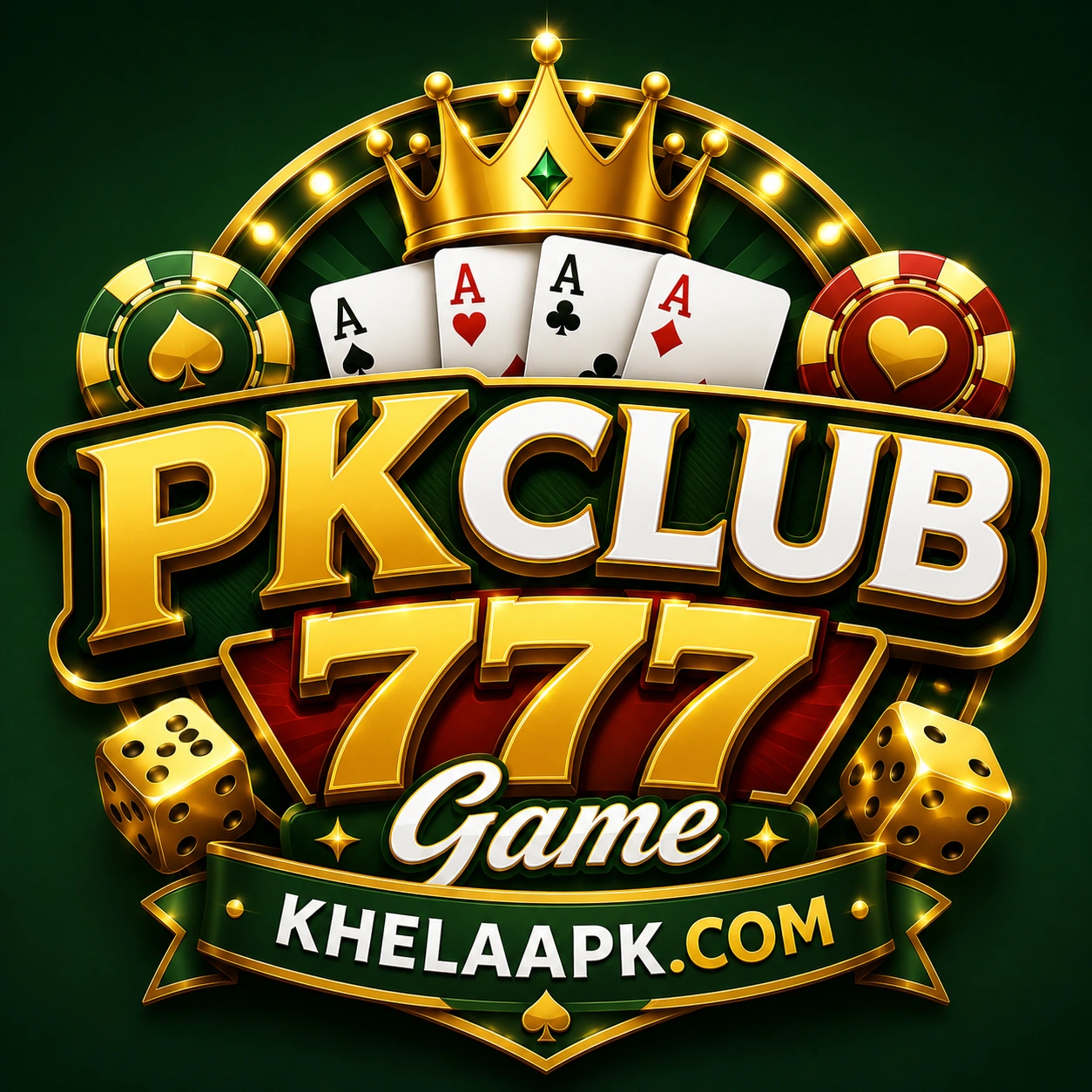 PKCLUB777 Game New Update Logo