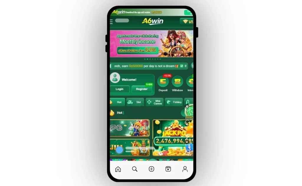 A6win game Interface
